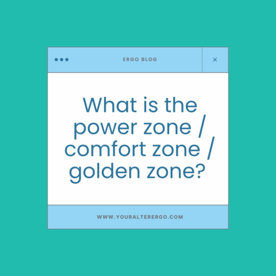 What Is the Power Zone / Comfort Zone / Golden Zone?