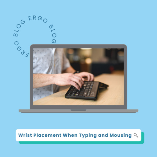 Wrist Placement When Typing and Mousing