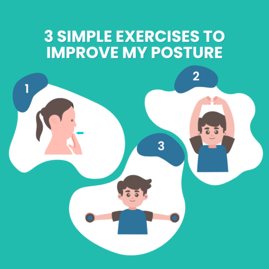 3 Simple Exercises to Improve My Posture