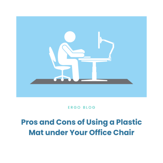 Navigating the Decision: Pros and Cons of Using a Plastic Mat under Your Office Chair